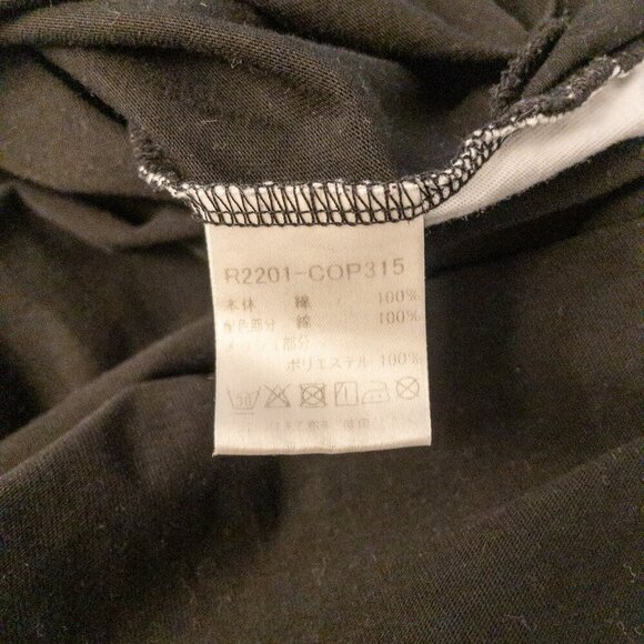 RISLEY Black & White Colorblock Ruffle Dress | Asymmetrical Avant-Garde Style - Picture 4 of 4